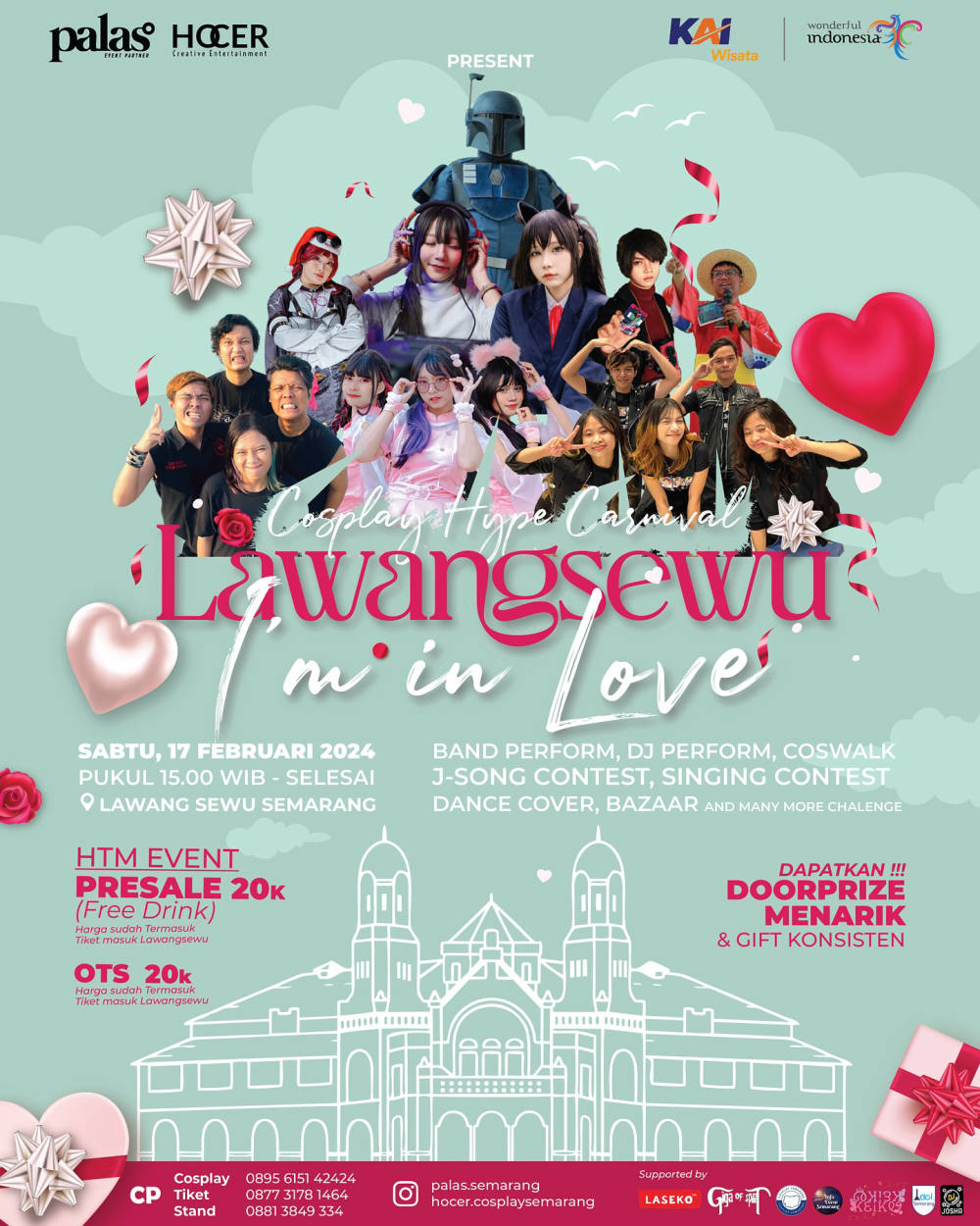 Lawang Sewu Siap Memikat Hati di Cosplay Hype Carnival 2024