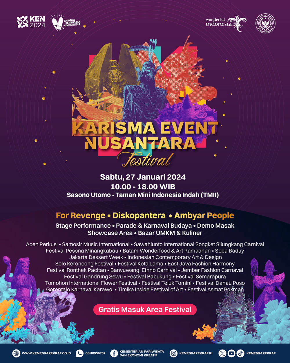 Meriahkan Akhir Pekan Anda di KEN Festival 2024!