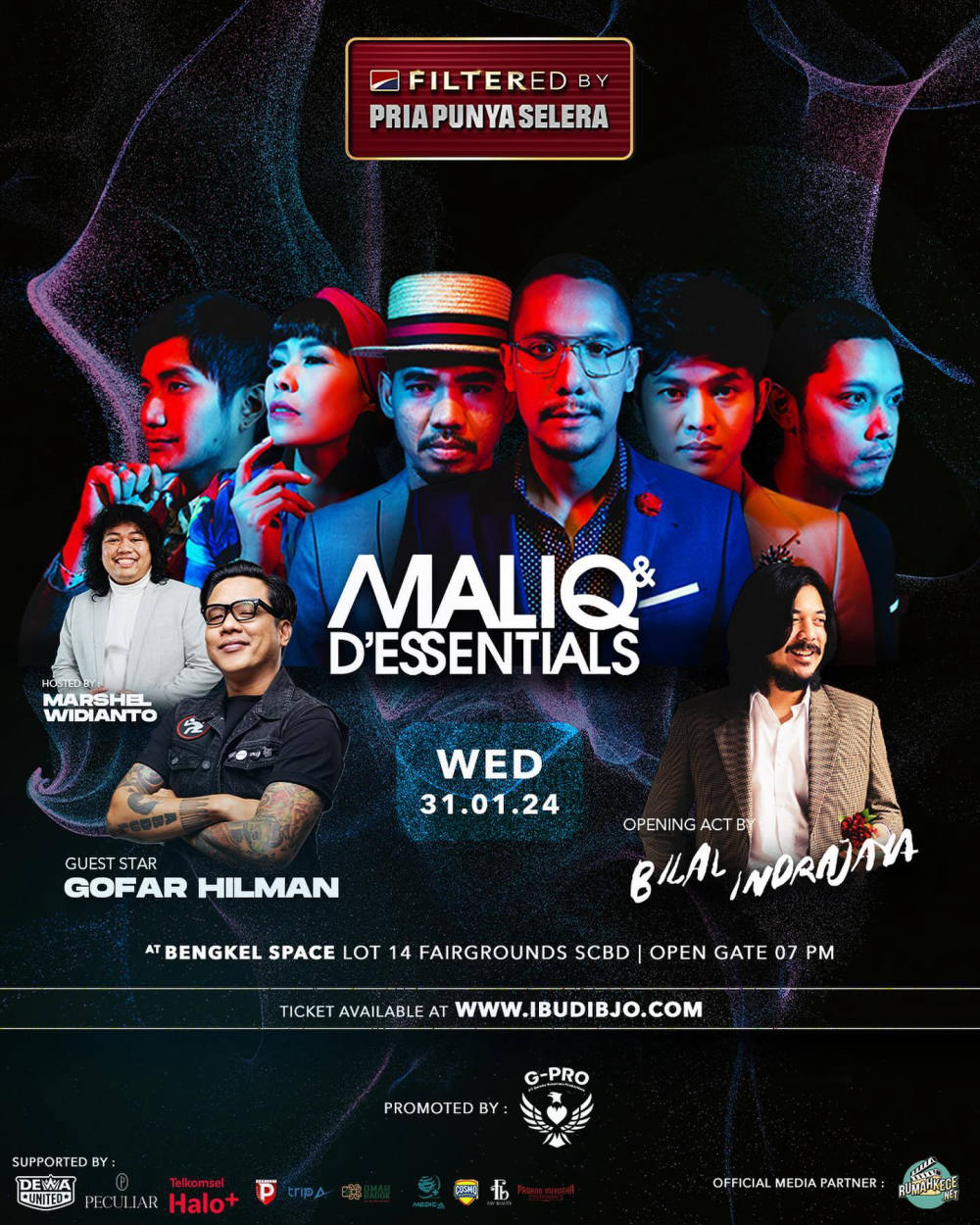 Malam Romantika di Curhat Bernada – Senandung Romantika dengan Maliq & D’Essentials dan Bilal Indrajaya