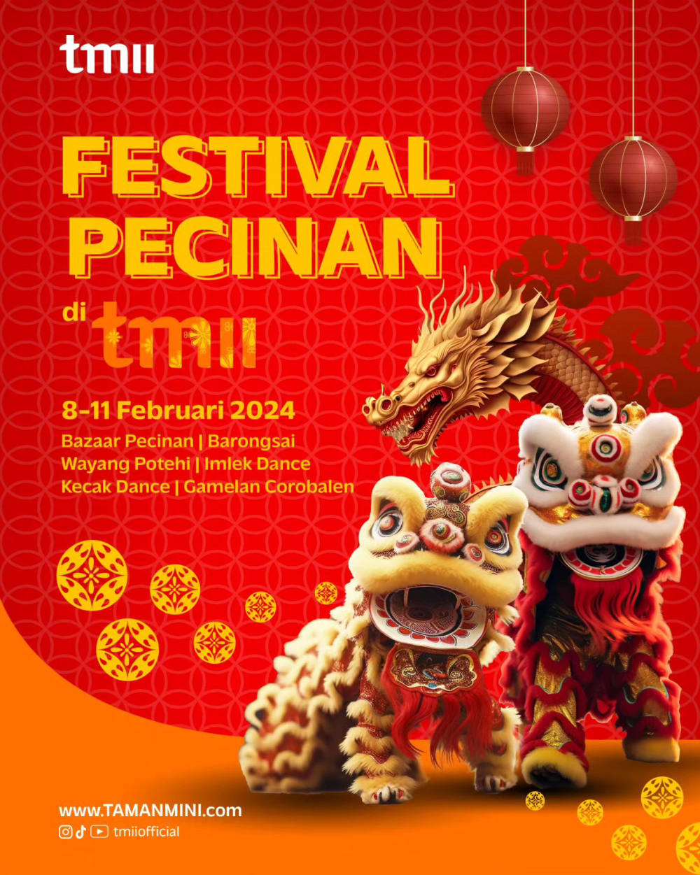Meriahkan Akhir Pekan Anda dengan Festival Pecinan di TMII!