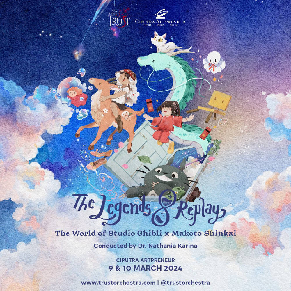 Sambut Kembali Pesona Studio Ghibli dan Makoto Shinkai dalam Konser “The Legends 8”