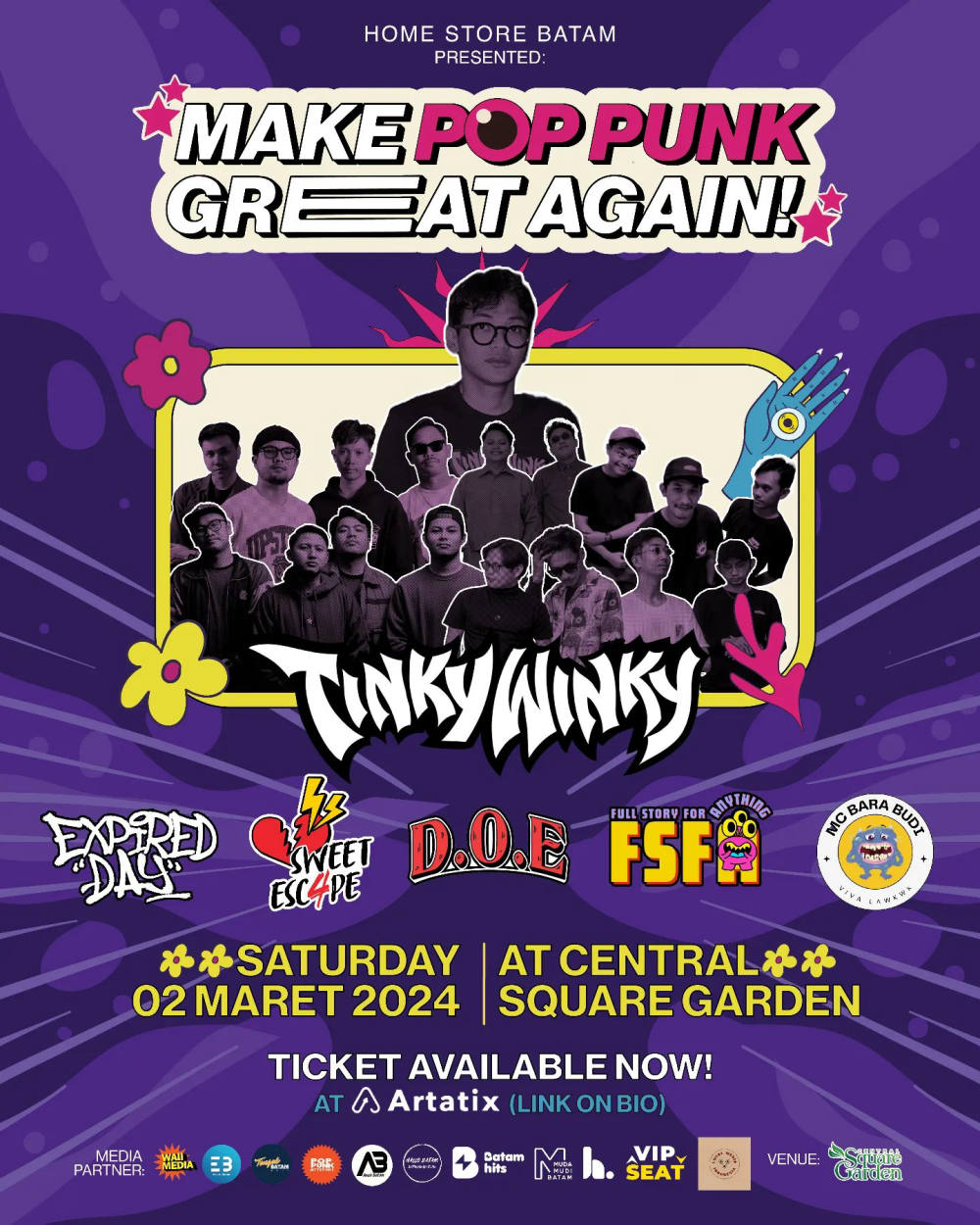 Make Poppunk Great Again: Festival Musik yang Menghidupkan Kembali Semangat Poppunk di Batam
