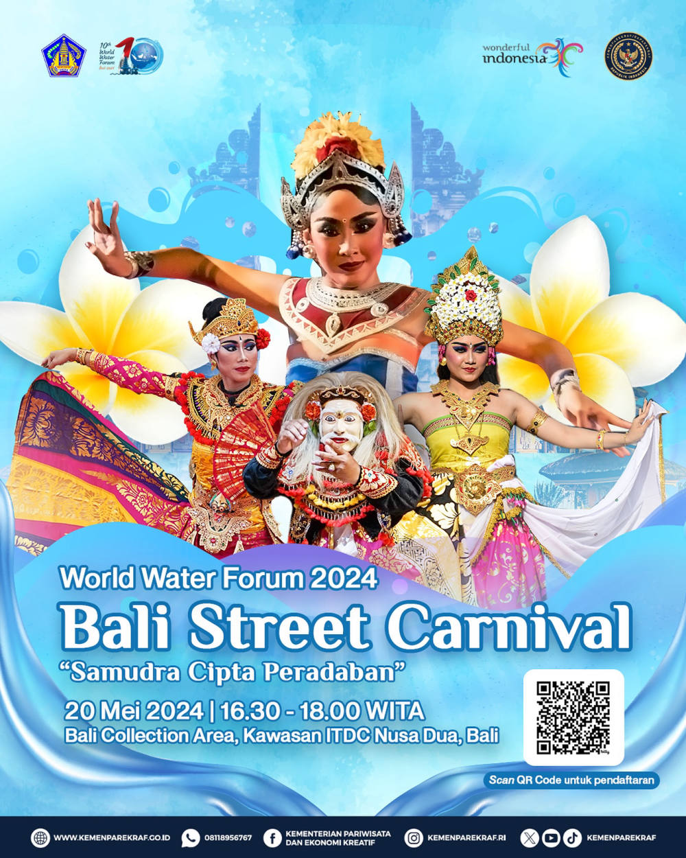 Ramaikan Karnaval Budaya Bali di World Water Forum 2024: Persembahan Khusus dari 1.200 Seniman Pulau Dewata
