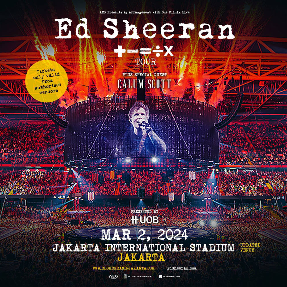 Perubahan Venue Konser Ed Sheeran dan Dukungan untuk Timnas Indonesia dalam Kualifikasi Piala Dunia