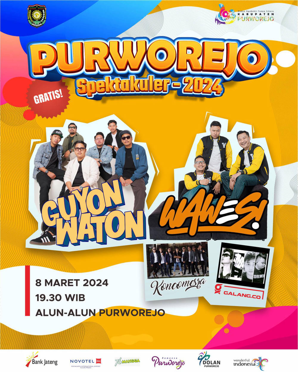 Purworejo Spektakuler 2024: Kemeriahan Budaya dan Musik yang Tak Terlupakan
