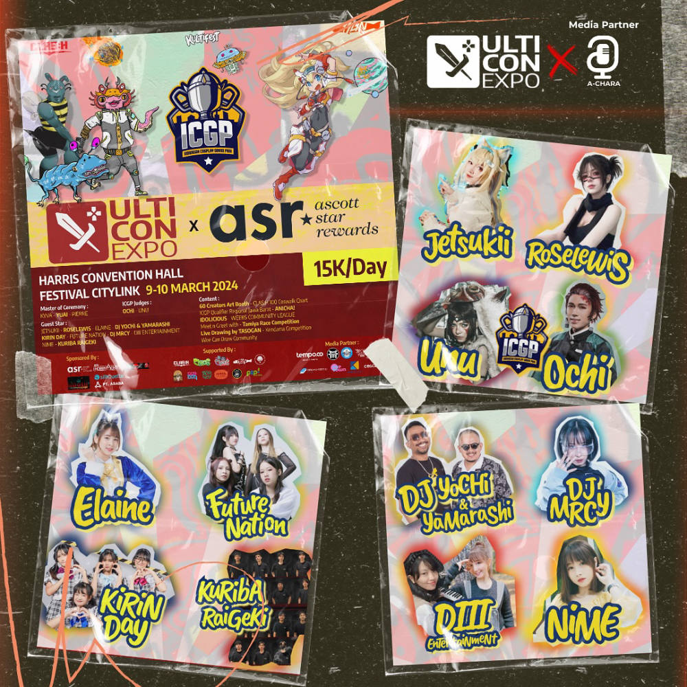 ULTICON EXPO 2024: Cosplay, Musik, dan Banyak Lagi!