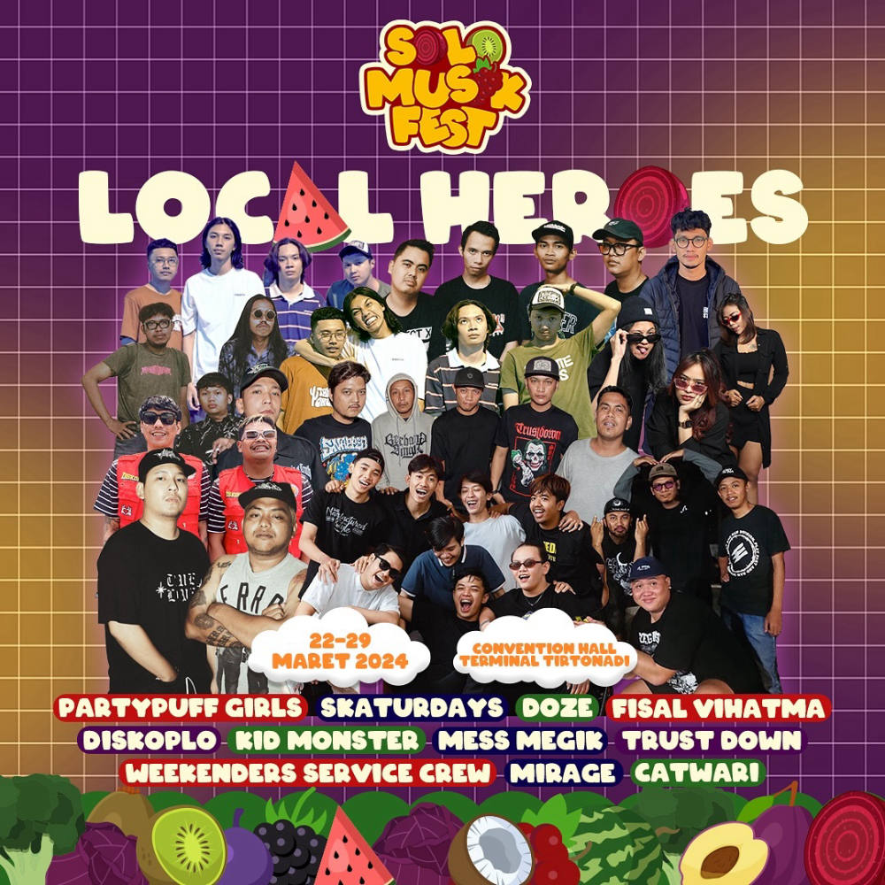 Gratis! Rasakan Kemeriahan SOLO MUSIK FEST