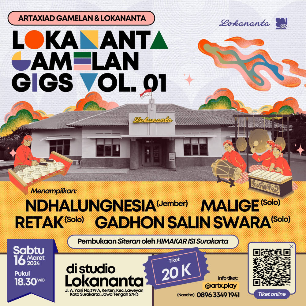 Kesenian Tradisional Bertemu Modernitas di Lokananta Gamelan Gigs