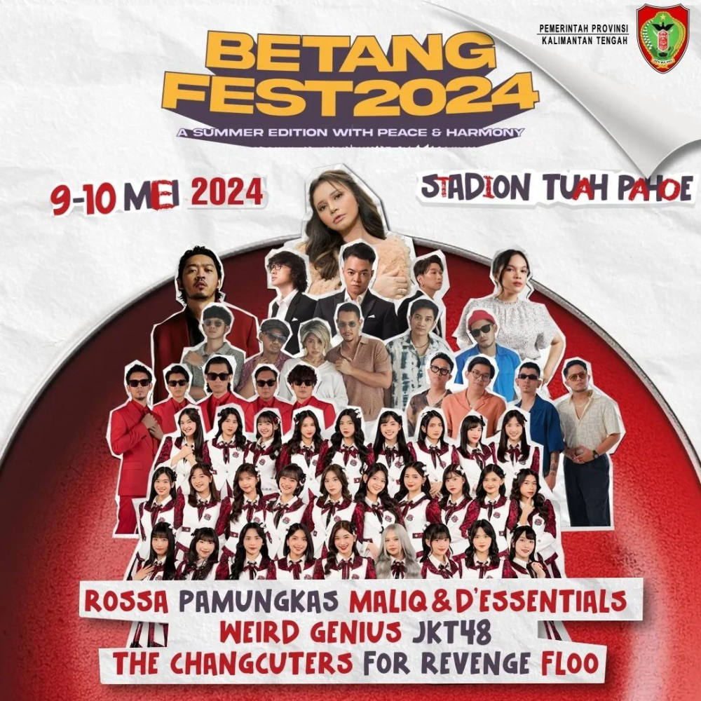 BetangFest 2024: Bertabur Bintang di Stadion Tuah Pahoe