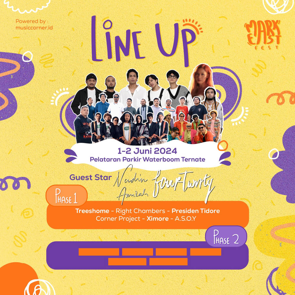 Market East Festival 2024: Pusat Kreativitas dan Musik di Ternate