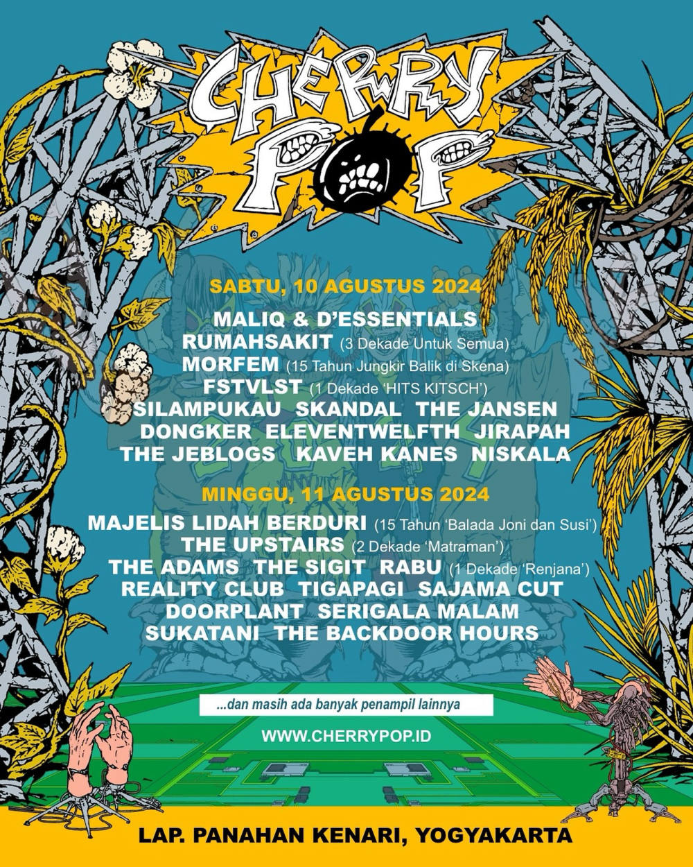Dua Hari Penuh Kreasi di Cherrypop Festival 2024