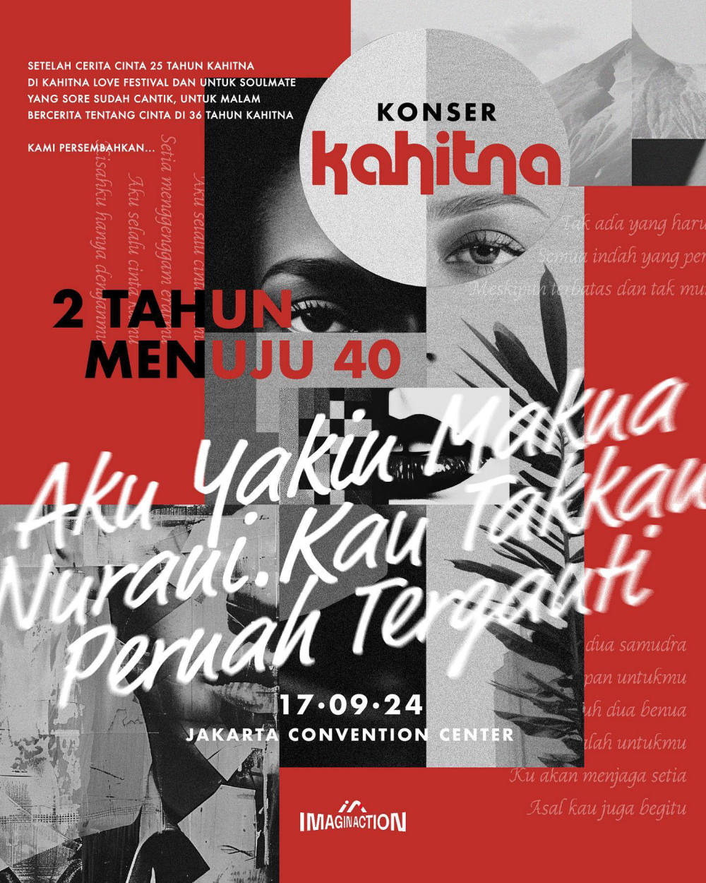 Kahitna Siap Gelar Konser “2 Tahun Menuju 40”: Perjalanan Menuju Empat Dekade Bermusik