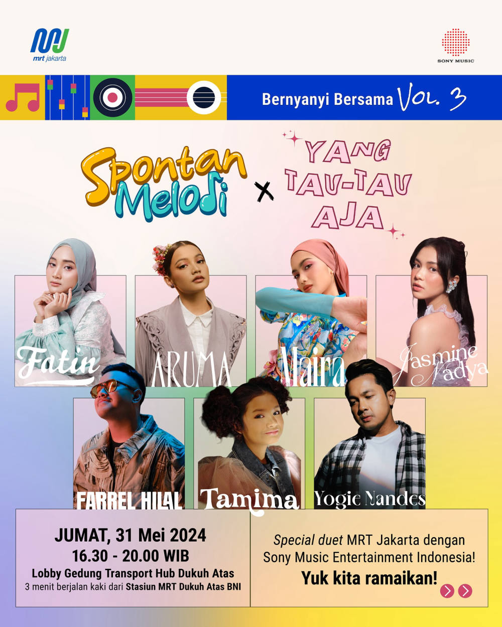 Konser Spontan Melodi x YTTA Vol. 3: Harmoni di Tengah Transportasi Umum