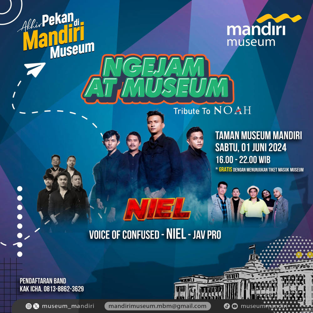 Ngejam at Museum: Acara Spesial Tribute to Noah di Museum Mandiri