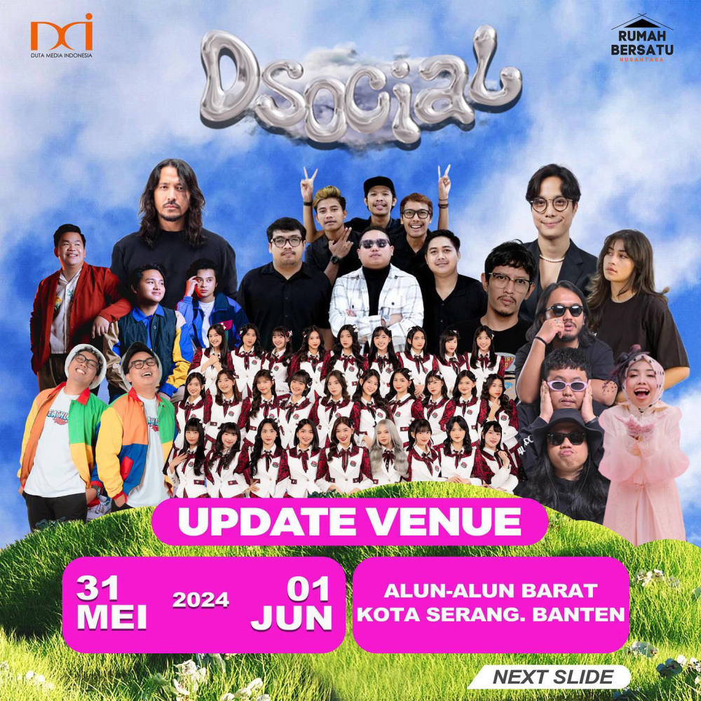 D Social Fest 2024: Dua Hari Penuh Kesenangan di Kota Serang