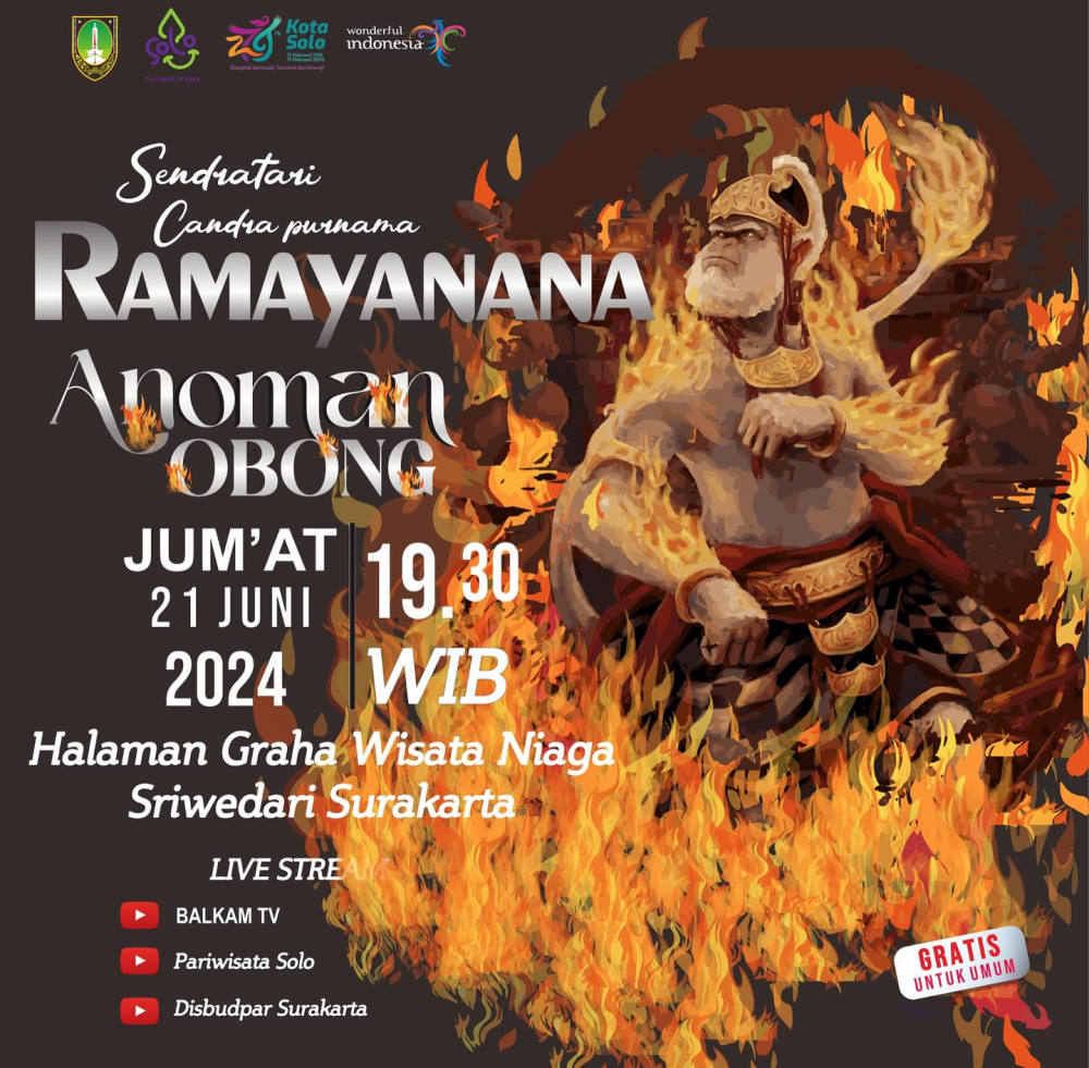 Sendratari Candra Purnama Ramayana: Anoman Obong