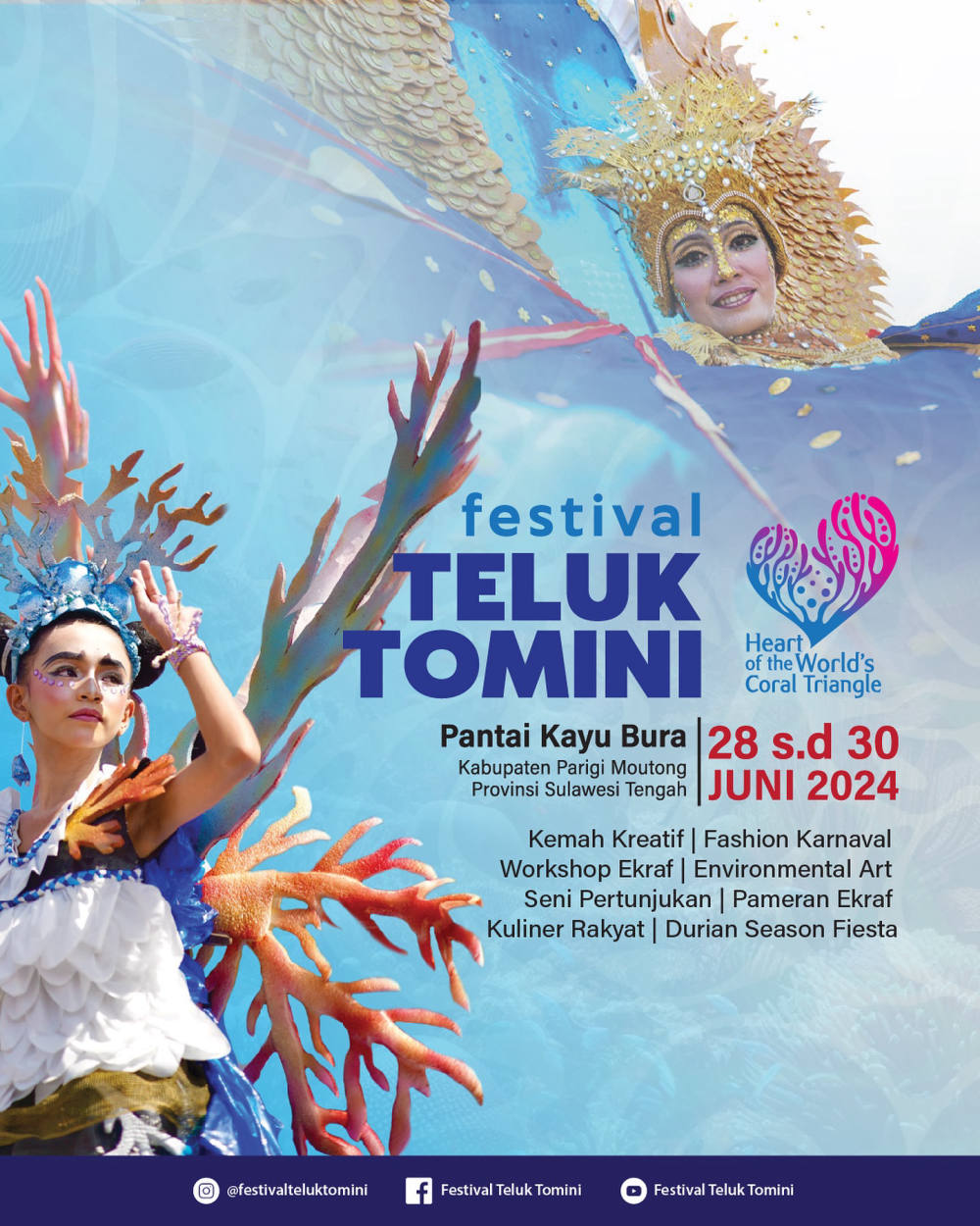Festival Teluk Tomini 2024: Pesona Budaya dan Keindahan Alam Sulawesi Tengah