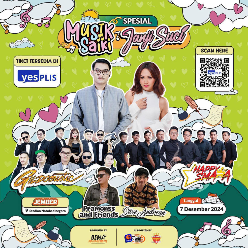Musiksaiki Spesial Janji Suci: Konser Spektakuler di Jember