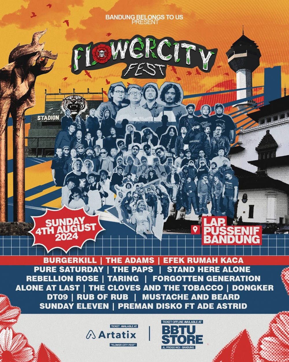 Flower City Fest 2024: Siap Mengguncang Bandung dengan Line-Up Spektakuler!