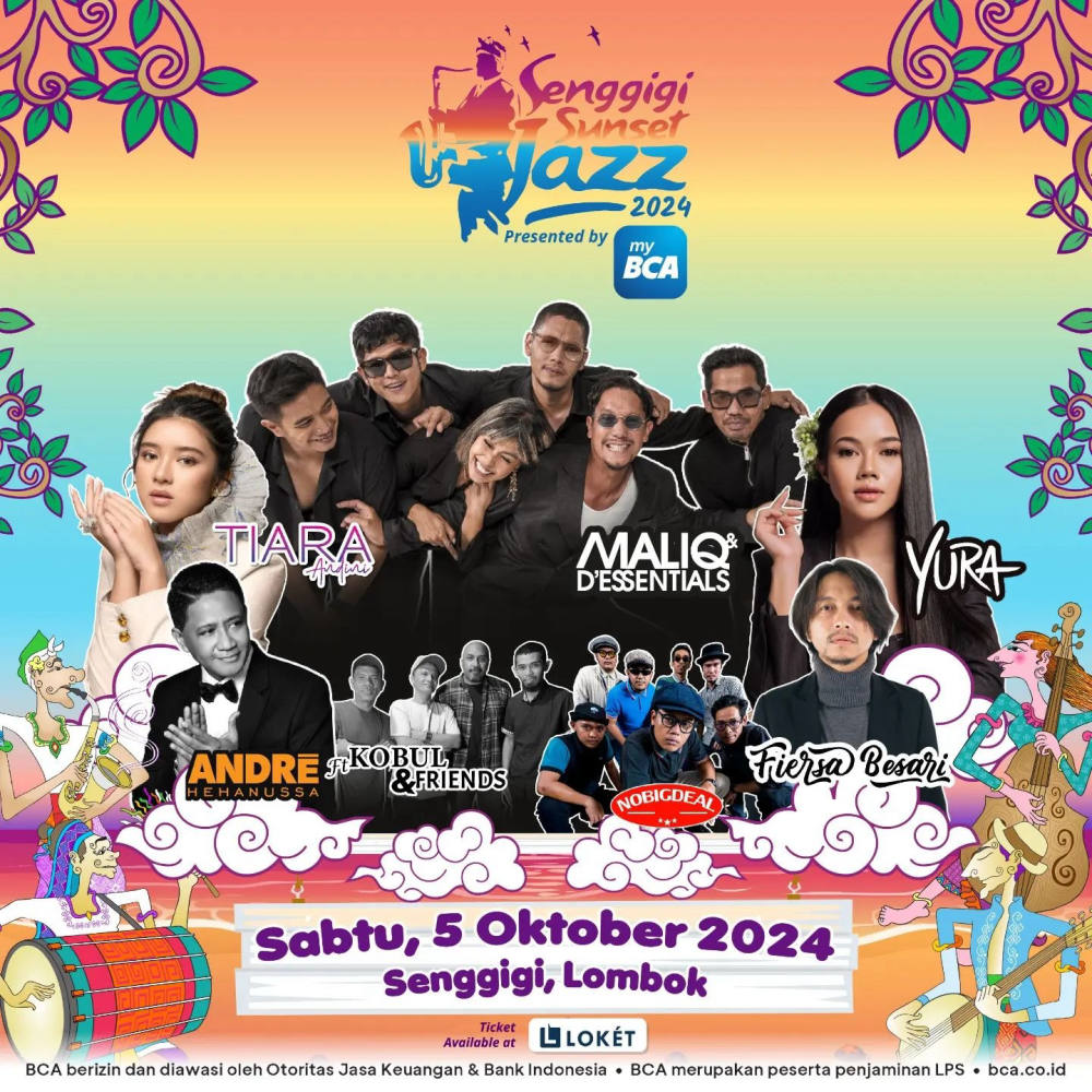 Senggigi Sunset Jazz 2024: Harmoni Jazz di Pantai Kerandangan I Senggigi Sunset Jazz 2024: Harmoni Jazz di Pantai Kerandangan I