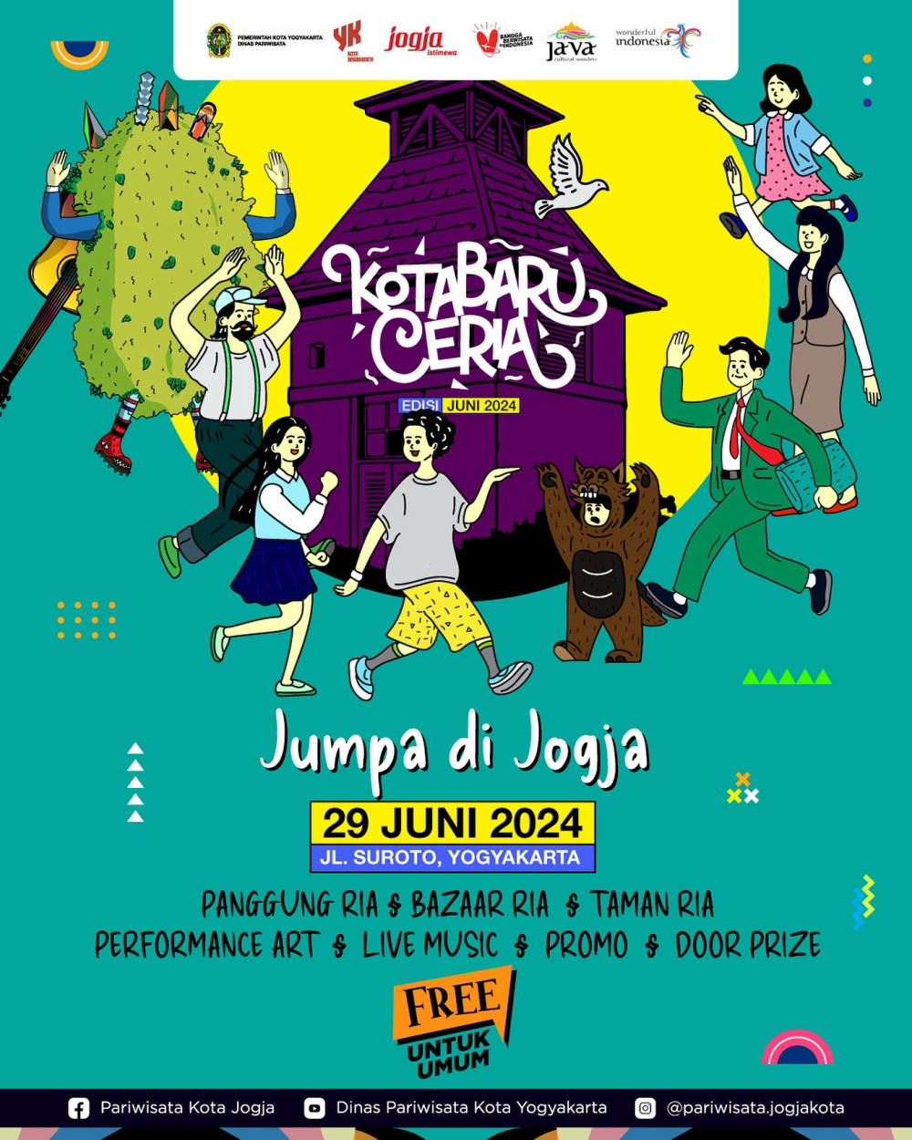 Kotabaru Ceria Edisi Juni: Jumpa di Jogja