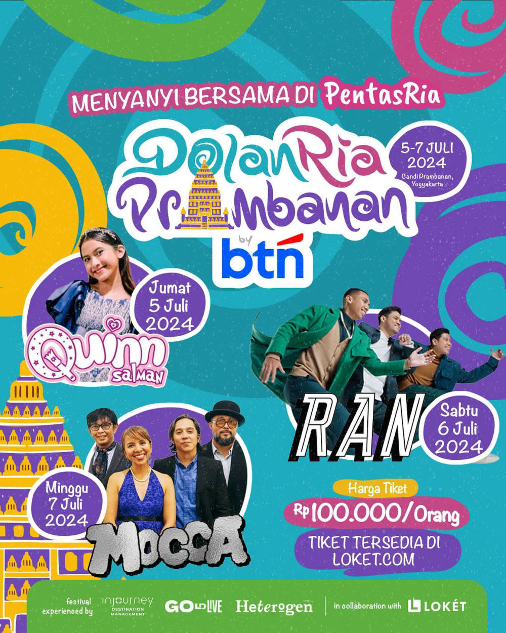 DolanRia Prambanan: Liburan Sekolah Penuh Warna di Candi Prambanan DolanRia Prambanan: Liburan Sekolah Penuh Warna di Candi Prambanan