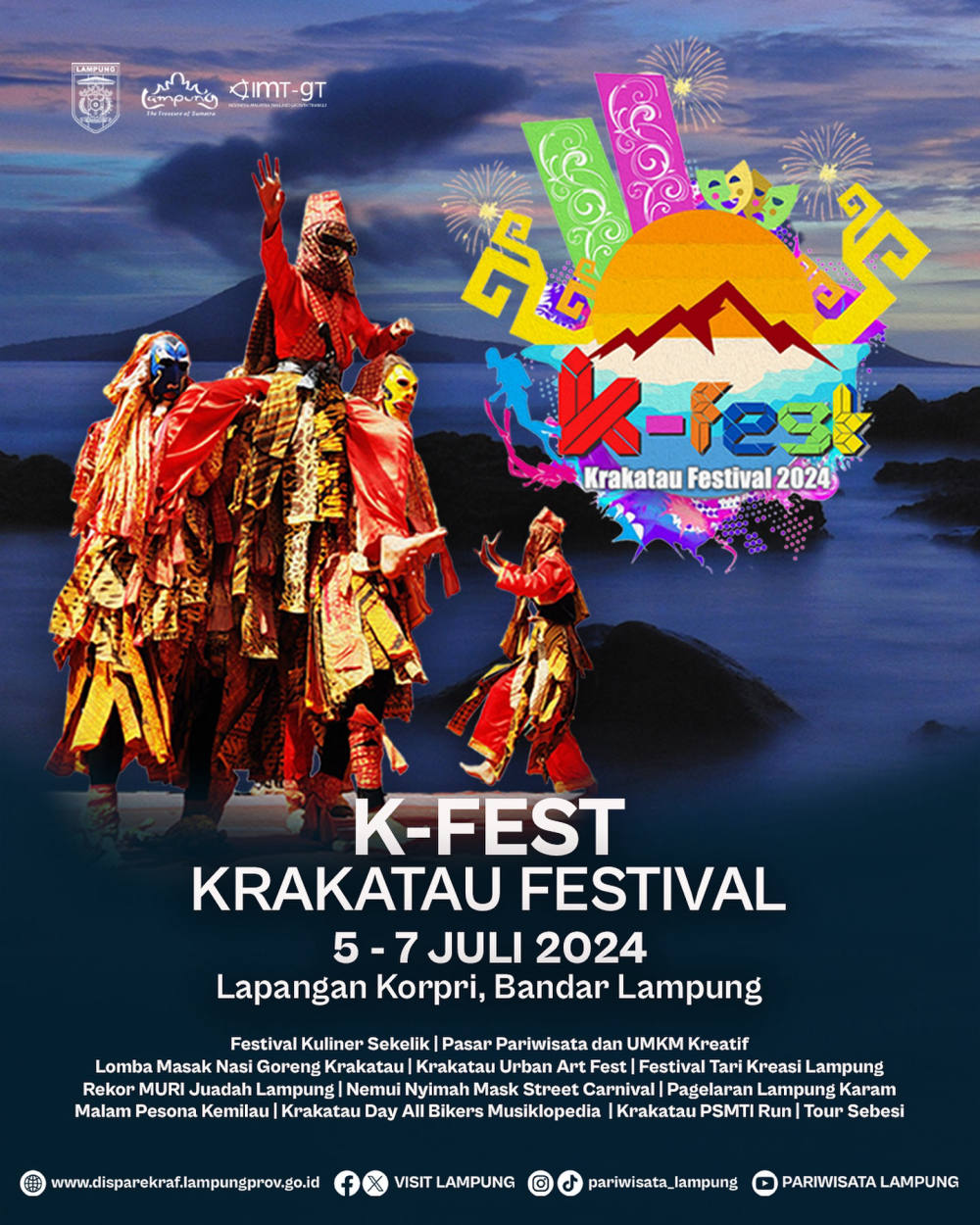 Festival Krakatau 2024: Merayakan Budaya dan Tradisi Lampung