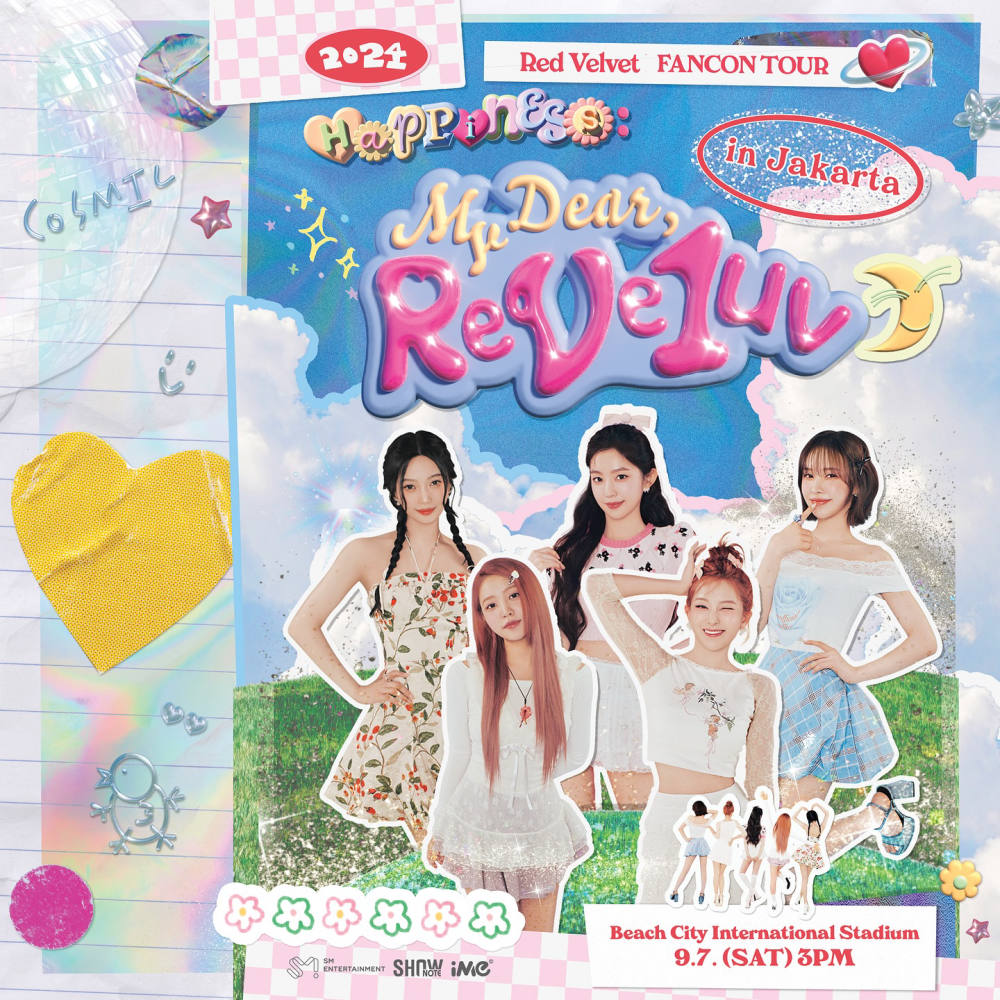 Red Velvet Siap Menggelar FANCON TOUR di Jakarta Red Velvet Siap Menggelar FANCON TOUR di Jakarta