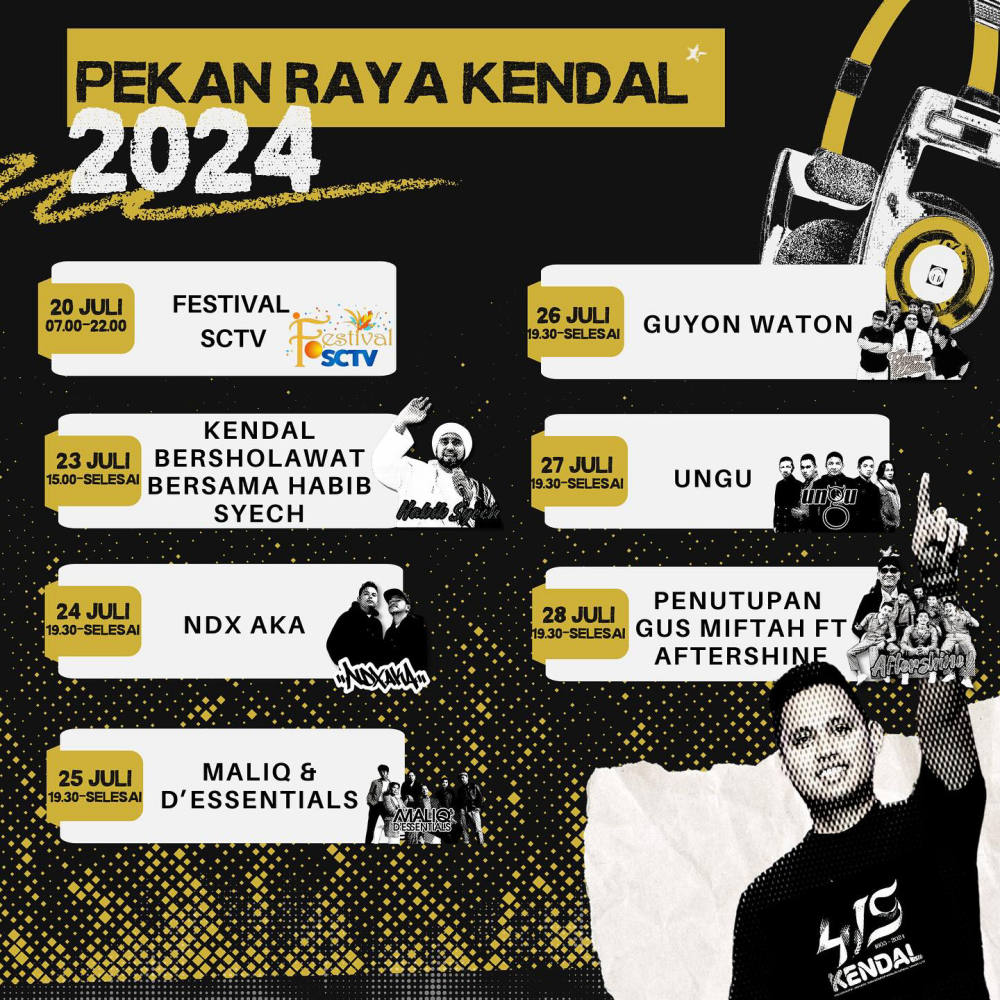 Pekan Raya Kendal 2024: Semarak Meriah Hari Jadi ke-419 Kabupaten Kendal