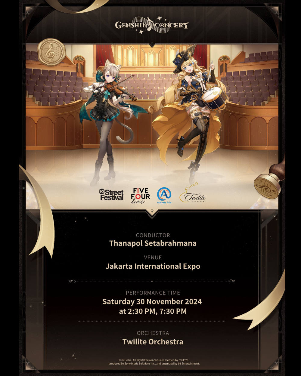 Genshin Concert Tour Hadir di Jakarta: Perjalanan Musik Epik Melintasi Dunia Teyvat