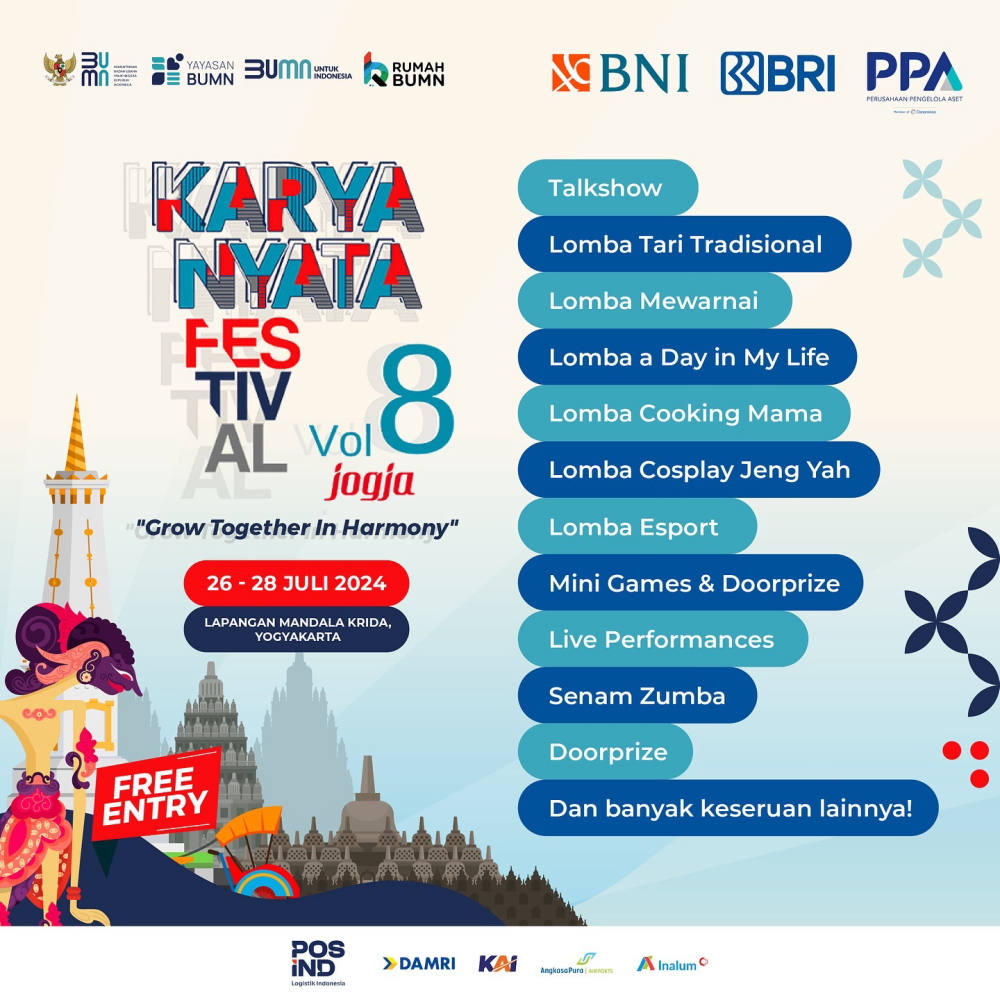 Karya Nyata Festival Vol. 8: Grow Together In Harmony