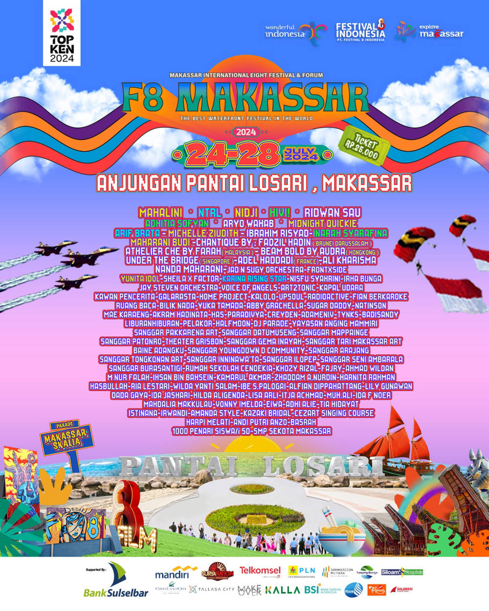 Makassar International Eight Festival & Forum (F8 Makassar) 2024: Perayaan Seni, Budaya, dan Kreativitas