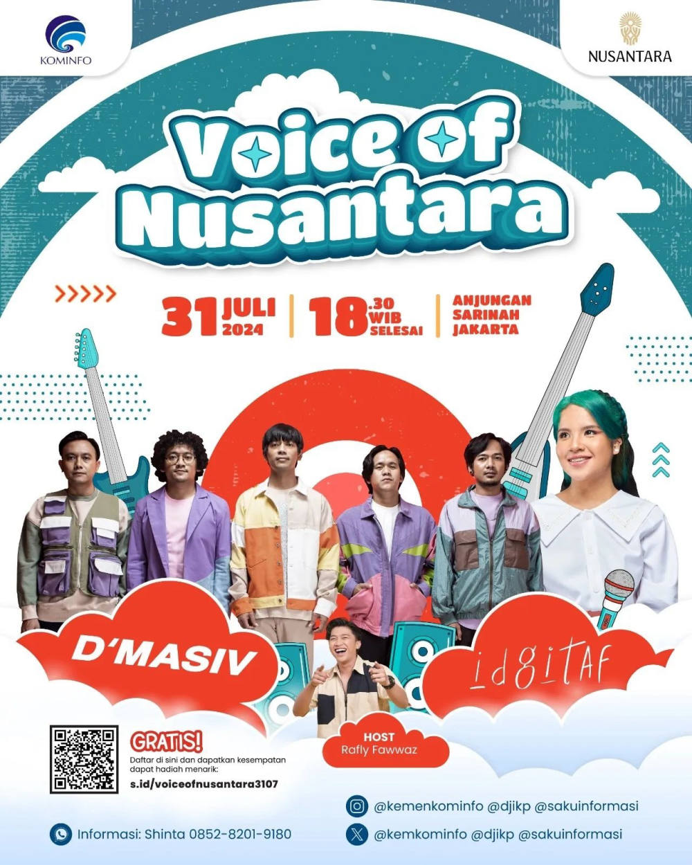 Menyambut Kemerdekaan di Ibu Kota Baru: Konser “Voice of Nusantara” Siap Digelar