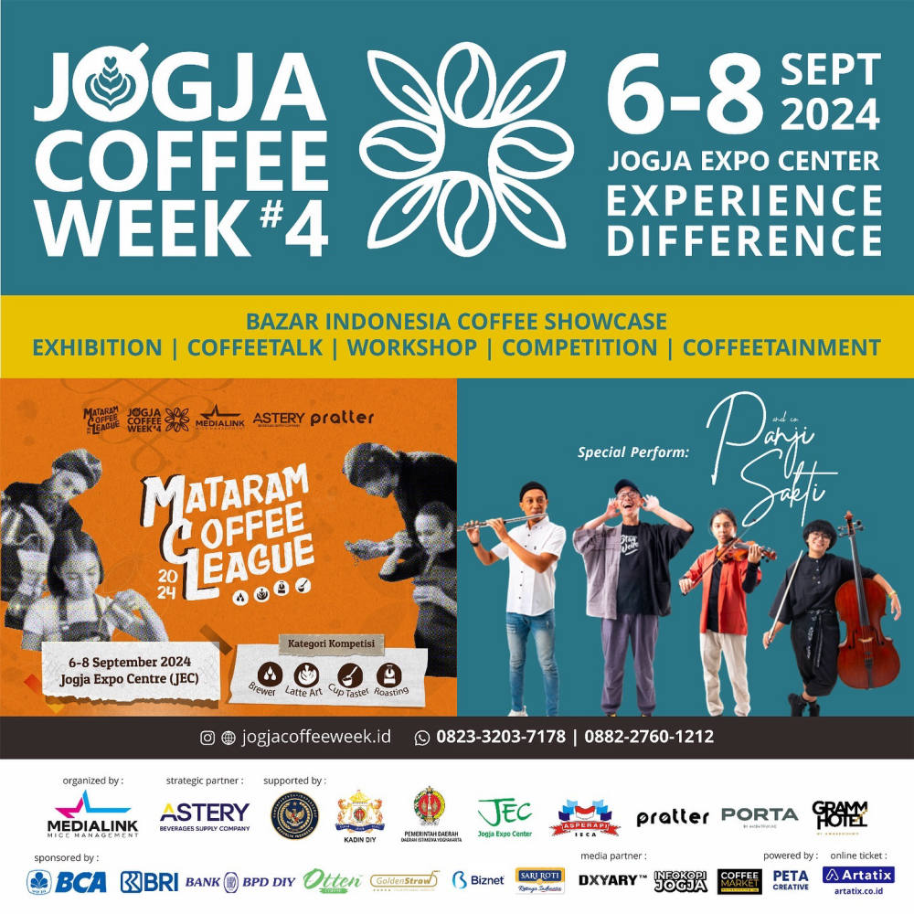 Jogja Coffee Week #4: Merayakan Keanekaragaman Kopi Nusantara di Yogyakarta