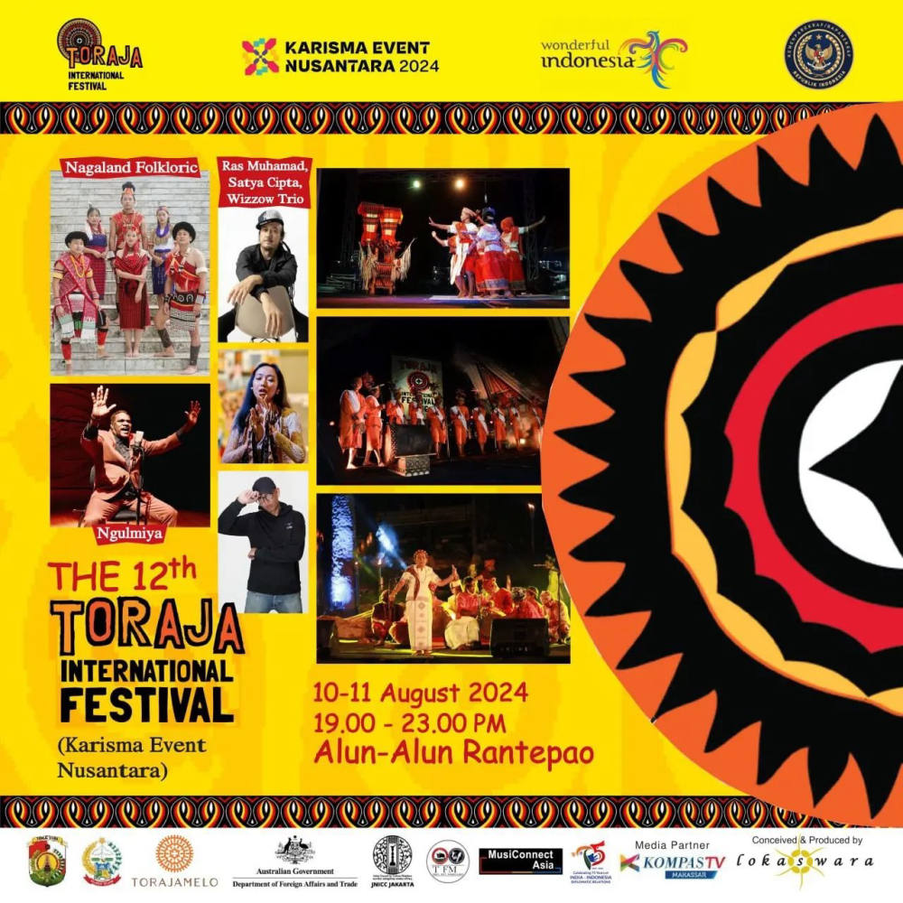 Toraja International Festival 2024: Pesona Budaya Toraja dalam Tarian dan Musik