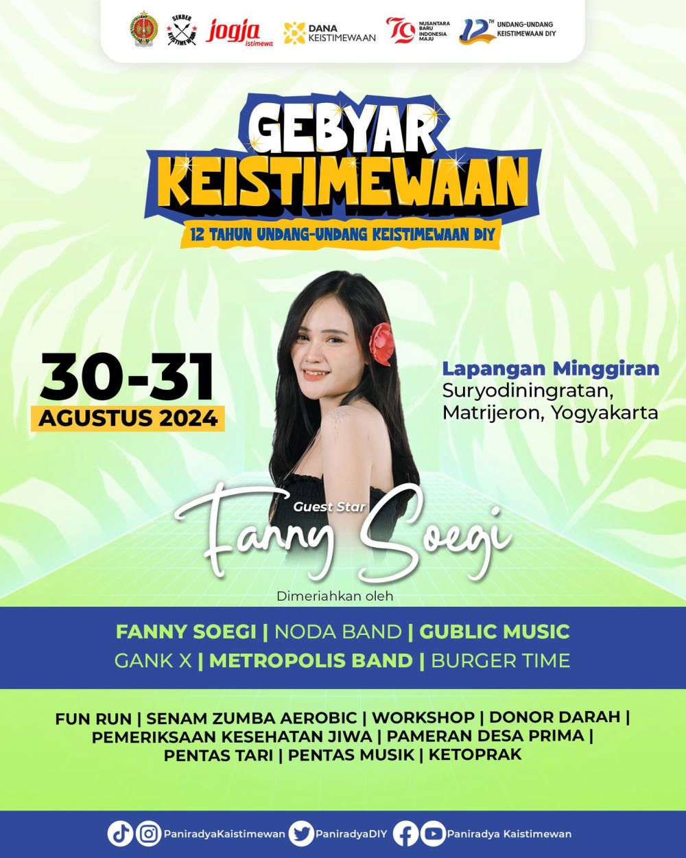 Gebyar Keistimewaan: Peringatan 12 Tahun Undang-undang Keistimewaan Daerah Istimewa Yogyakarta