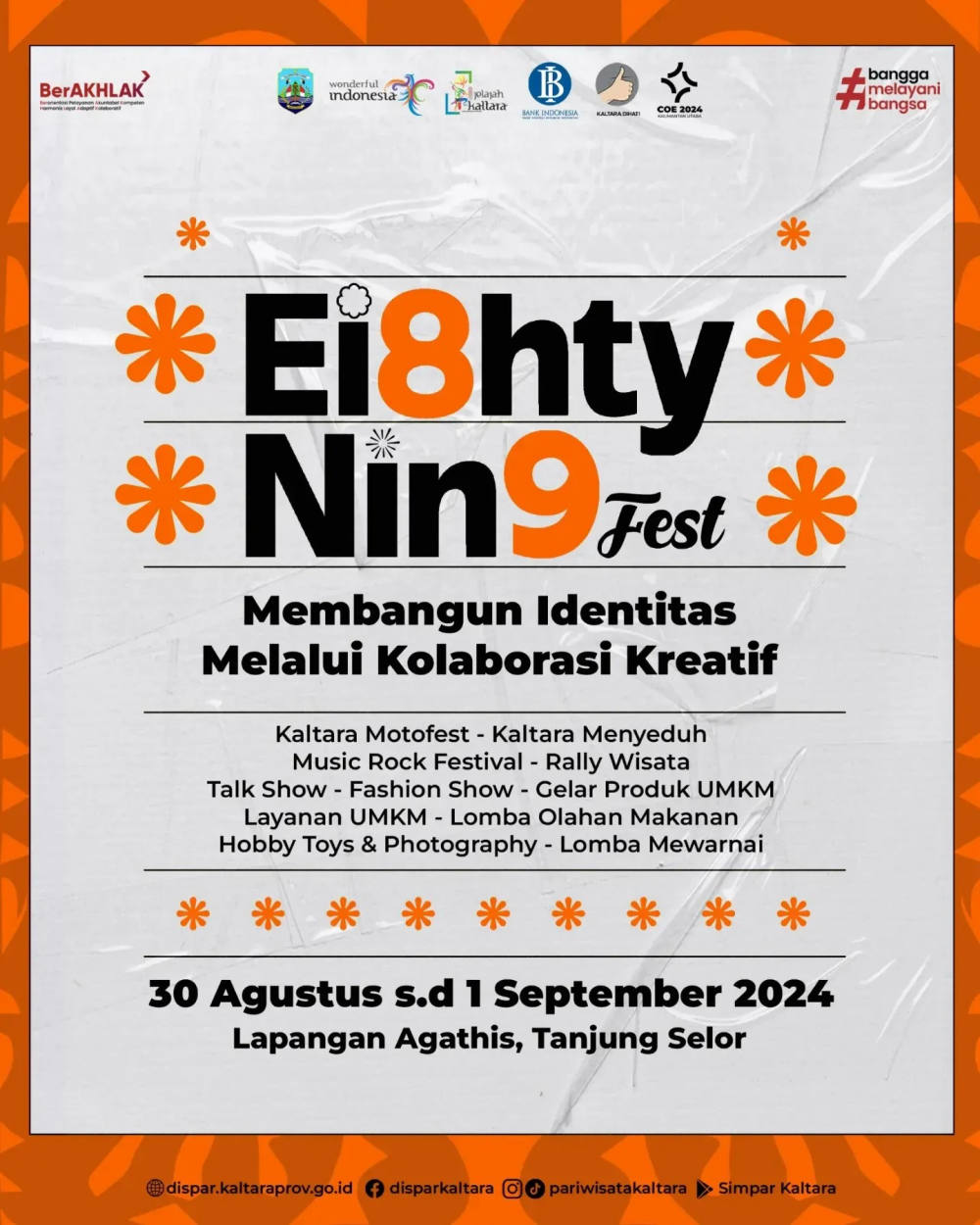 Ei8hty Nin9 Fest 2024: Festival Kekinian di Kaltara dengan Sejuta Keseruan!