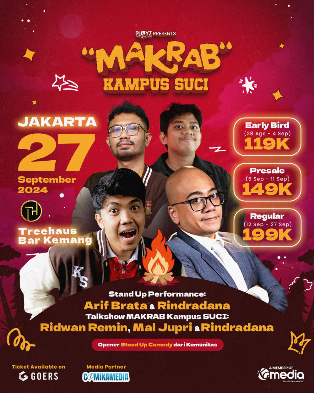 Makrab Kampus SUCI Vol.2: Malam Komedi yang Tak Terlupakan