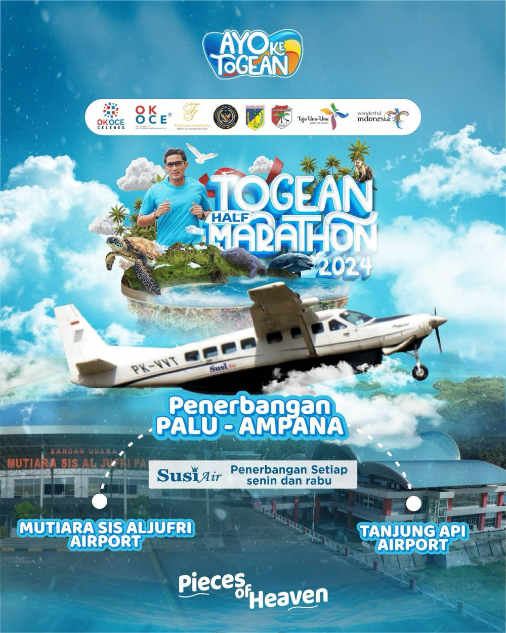 Togean Half Marathon 2024: Olahraga di Surga Tropis