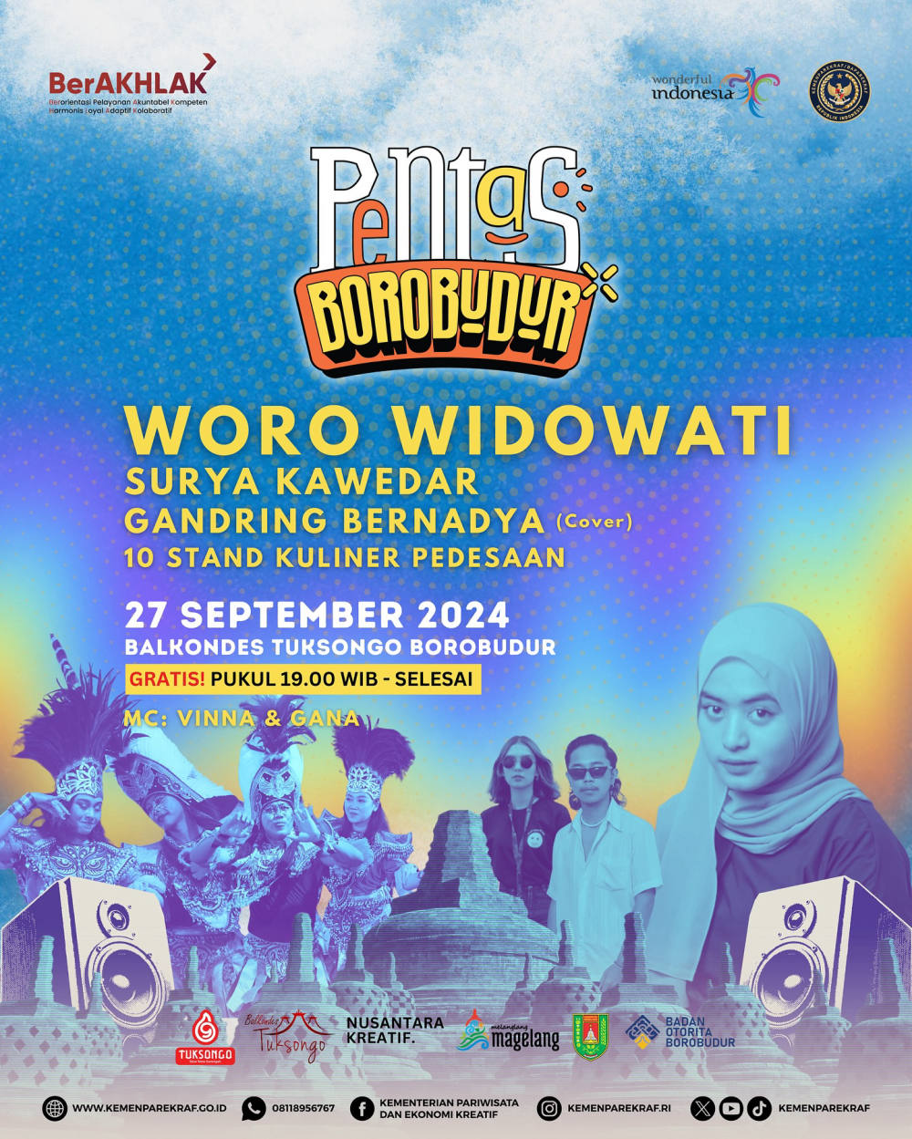 Pentas Borobudur Vol. 2: Sebuah Malam Penuh Kesenian dan Hiburan