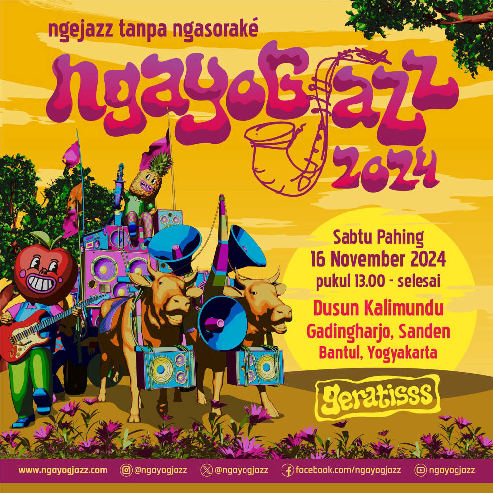 Ngayogjazz 2024 Siap Digelar di Bantul: Jazz, Budaya, dan Gotong Royong Bersatu
