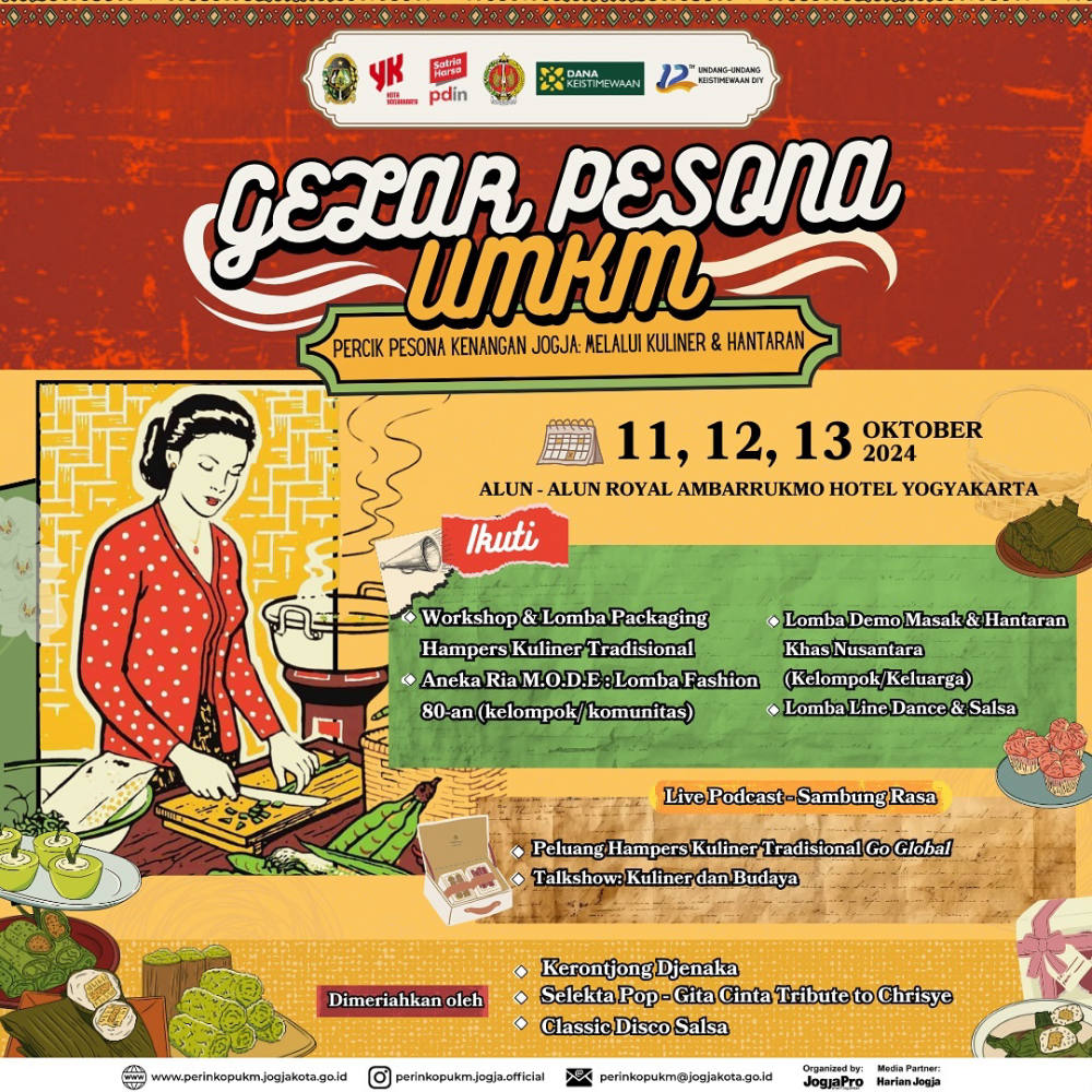 Gelar Pesona UMKM 2024: Rayakan Pesona Kuliner dan Budaya Jogja
