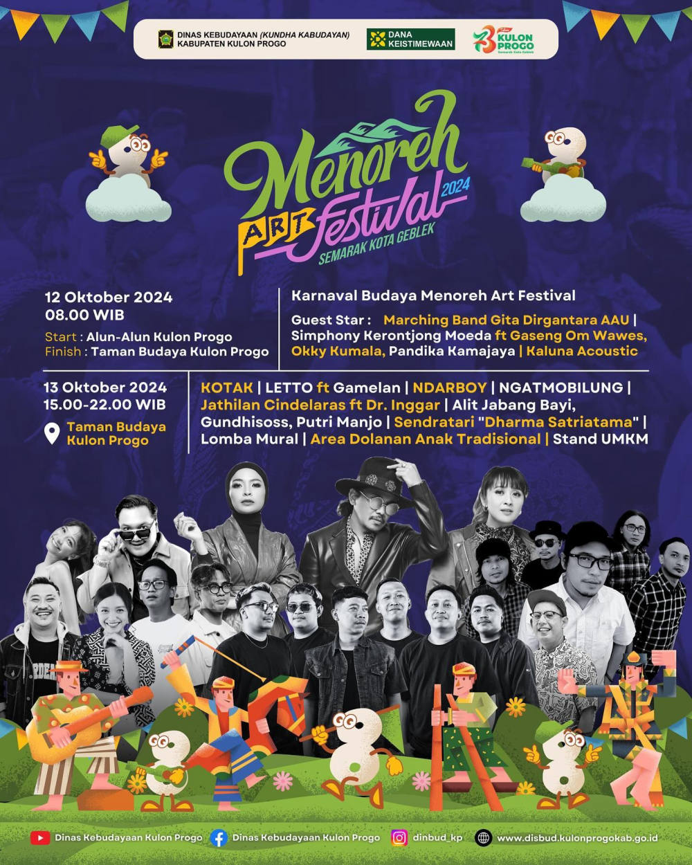 Menoreh Art Festival (MAF) Meriahkan HUT Kulon Progo ke-73