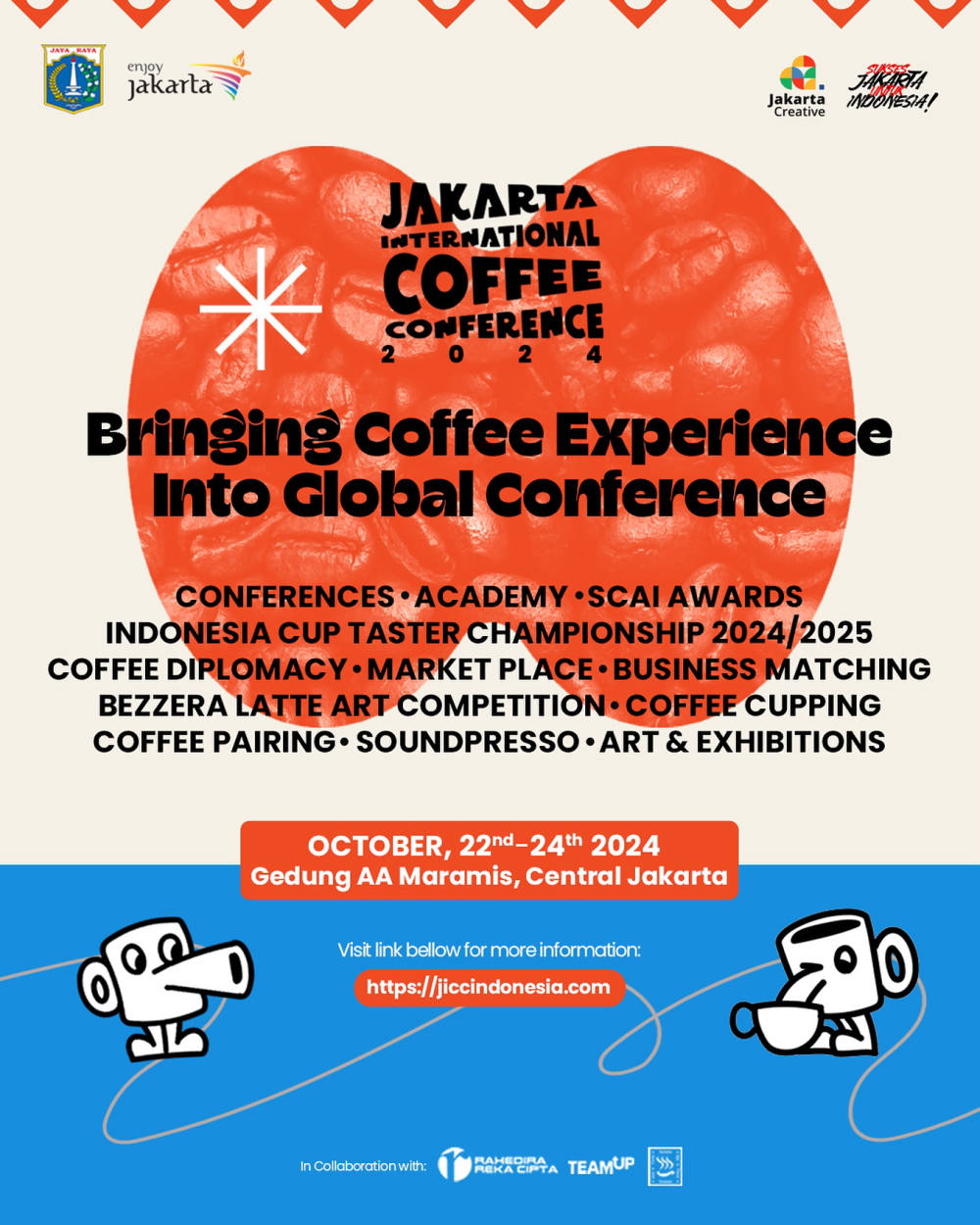 Jakarta International Coffee Conference 2024: Perayaan Kopi Indonesia yang Mendunia