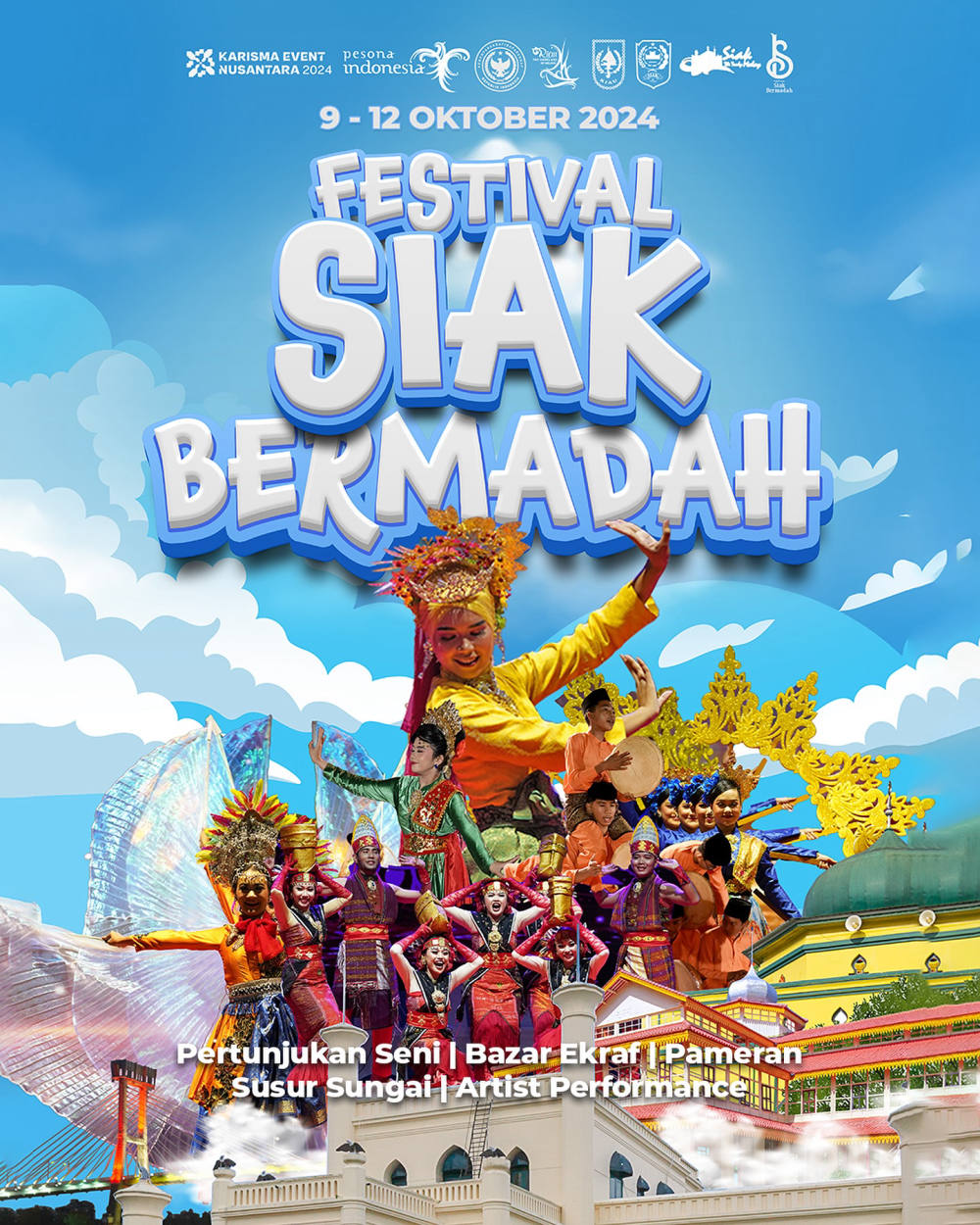 Festival Siak Bermadah Siap Sambut Perayaan Ulang Tahun Ke-25 Kabupaten Siak