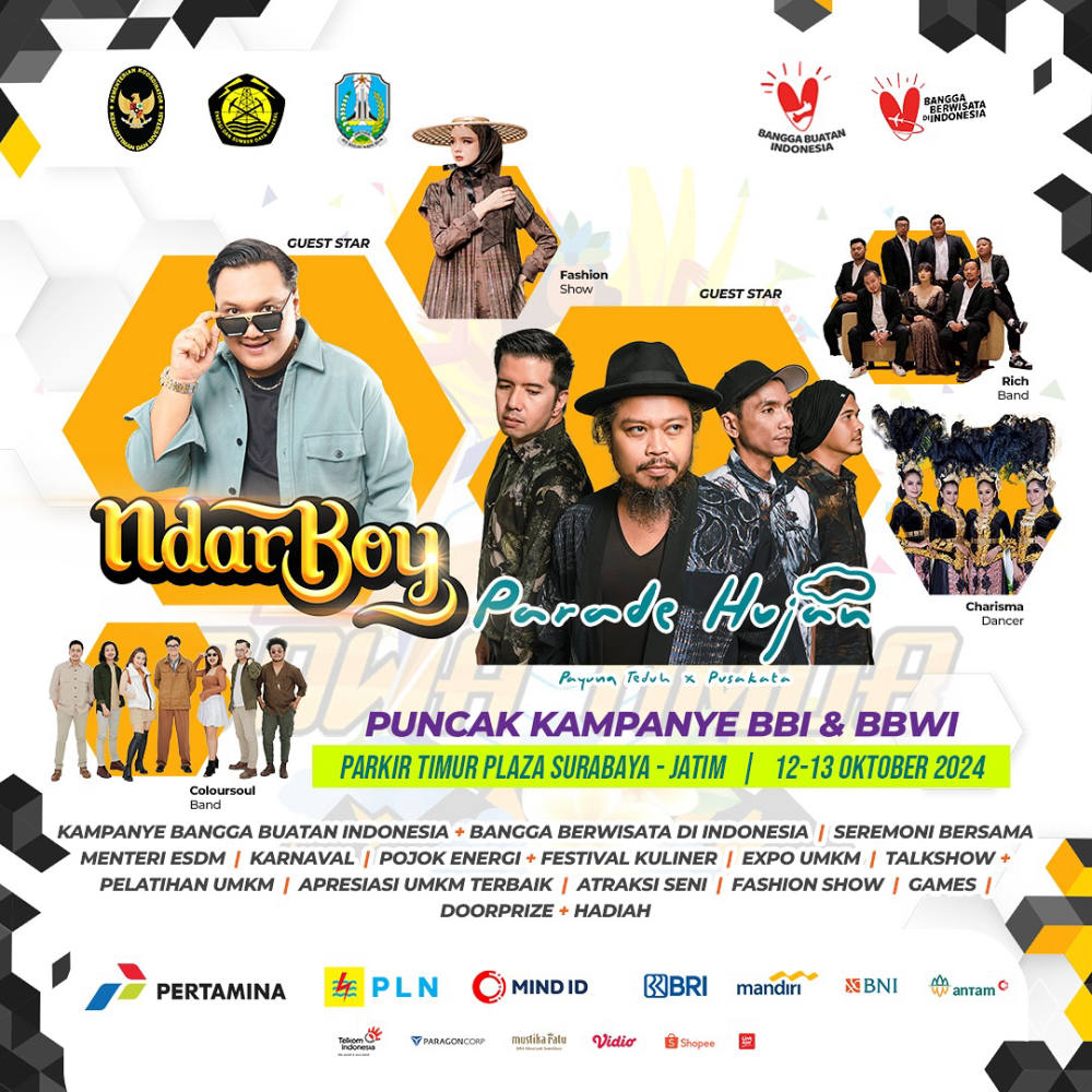 Puncak Kampanye BBI & BBWI Jawa Timur 2024: Rayakan Produk Lokal dan Wisata Nusantara