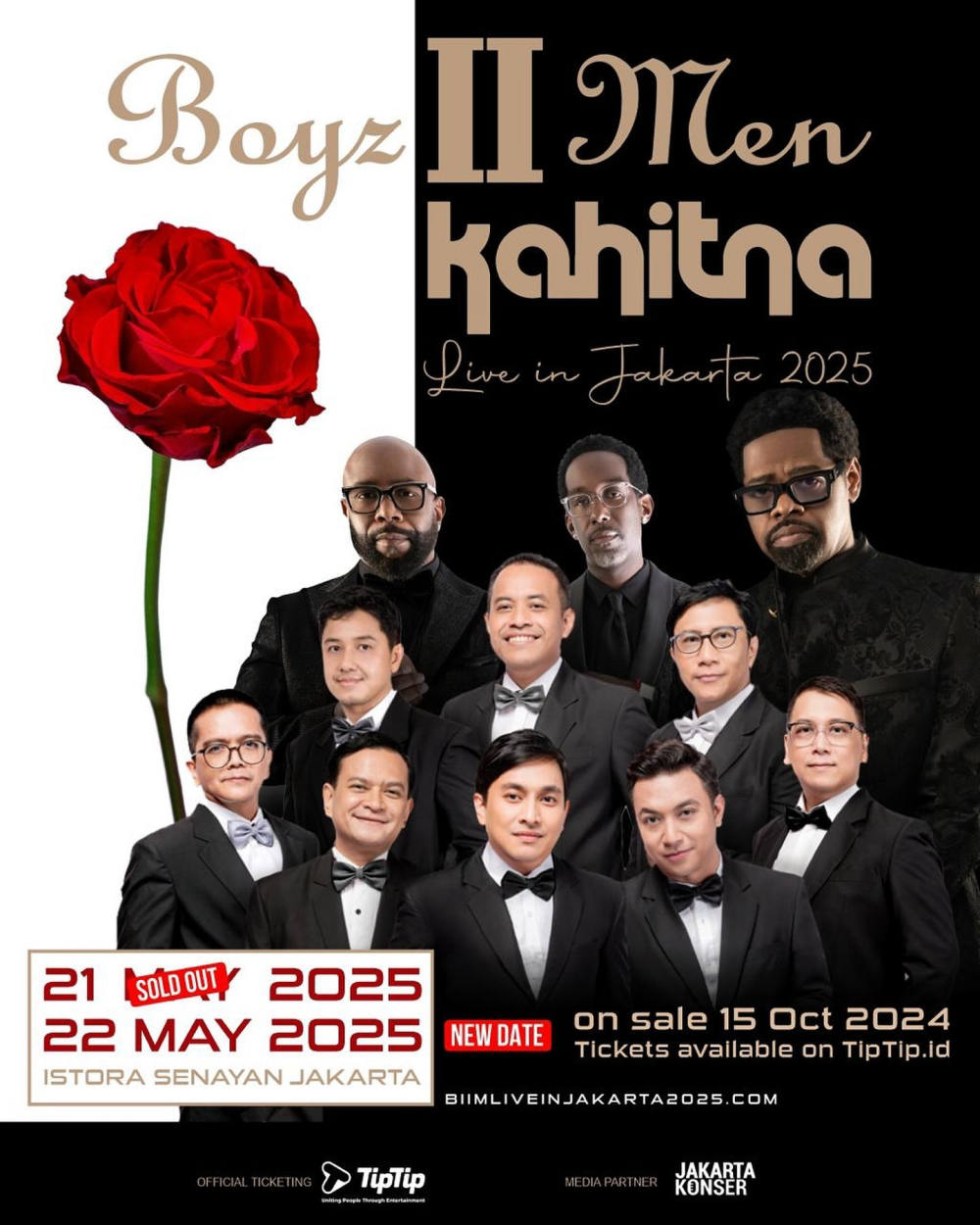 Tiket Sold Out, Boyz II Men dan Kahitna Tambah Hari Show Mereka