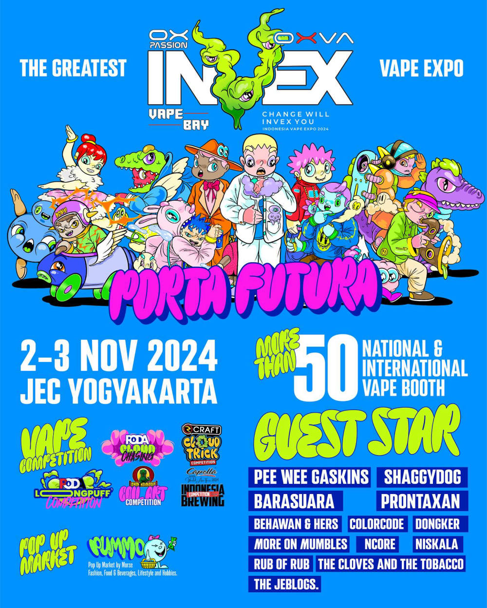 Event Terbesar Industri Vape Siap Digelar: INVEX 2024 ‘Porta Futura’