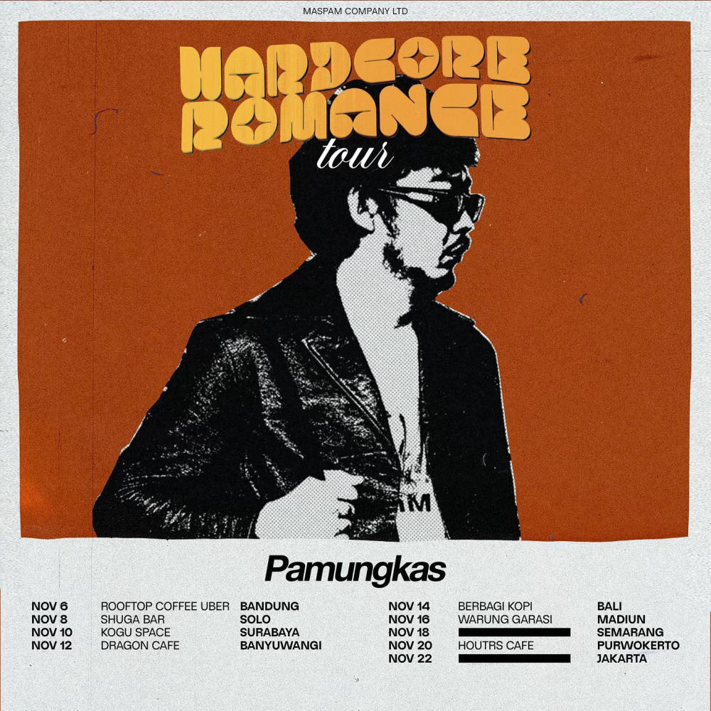 Pamungkas Gelar Tour Album Terbaru “Hardcore Romance” di 9 Kota Indonesia