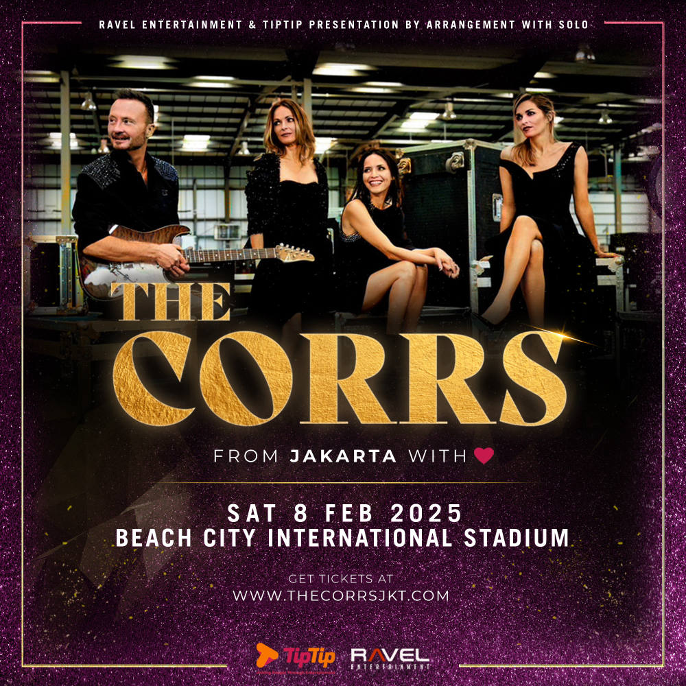 The Corrs Akan Kembali ke Jakarta, Siap Gelar Konser Nostalgia di Beach City International Stadium
